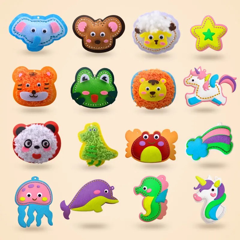 OVJ Craft Felt Sewing DIY Kit 1 (6 Designs)