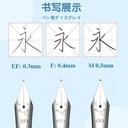 PILOT Kakuno Clear Fountain Pen Fine