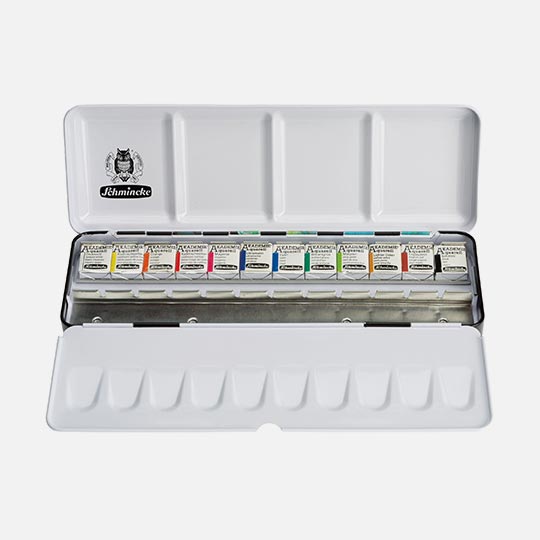 SCHMINCKE Akademie Watercolor 1/2 Pan Contest Winner 2025 Set x 12