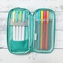 LIHIT LAB. Smart Double Pen Case Blue