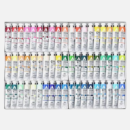 HOLBEIN Acrylic Gouache 20ml Complete Set x 109