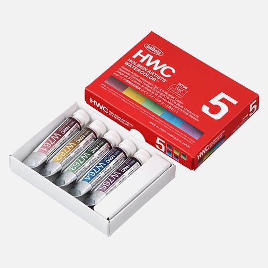 HOLBEIN Artist Nightfall Watercolor 5ml Set x 5
