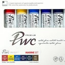 SHINHAN Premium Watercolor 7.5ml Marine Set x 5