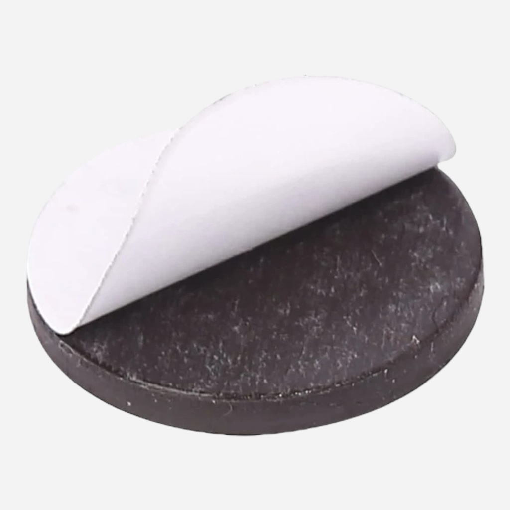 OVJ Self-Adhesive Rubber Button Magnet 1mm x 30mm x 10