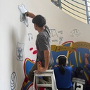DISCOVER Street Art Mural (Artist x Student Collaboration) By TASA