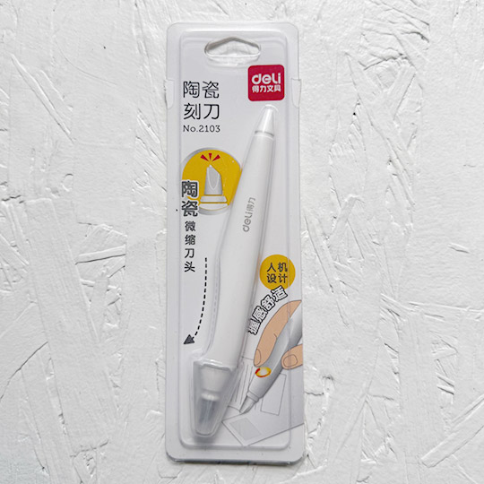 DELI Ceramic Blade Safety Art Knife