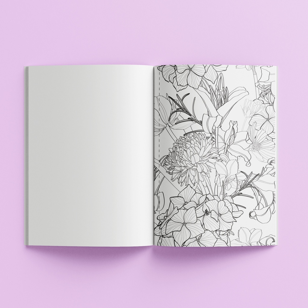 HINKLER Kaleidoscope Colouring - Fantasy Florals