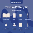 HINKLER Craft Maker Textured Pottery Kit
