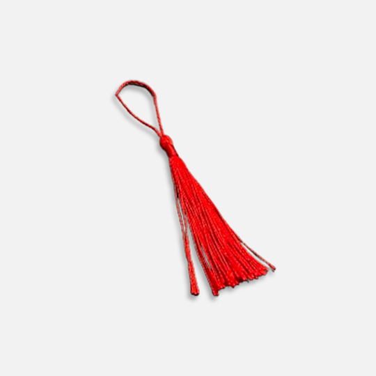 OVJ Tassel 13cm Wine Red