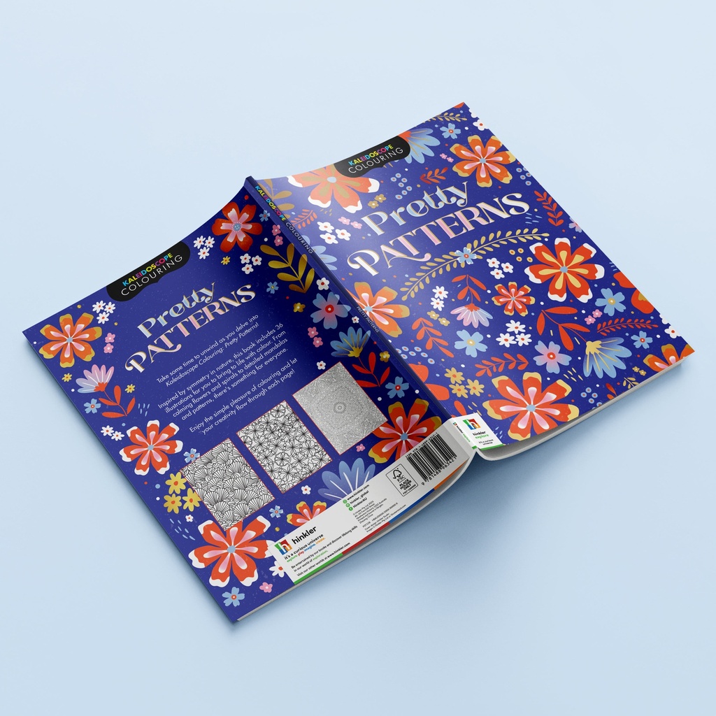 HINKLER Kaleidoscope Colouring - Pretty Patterns