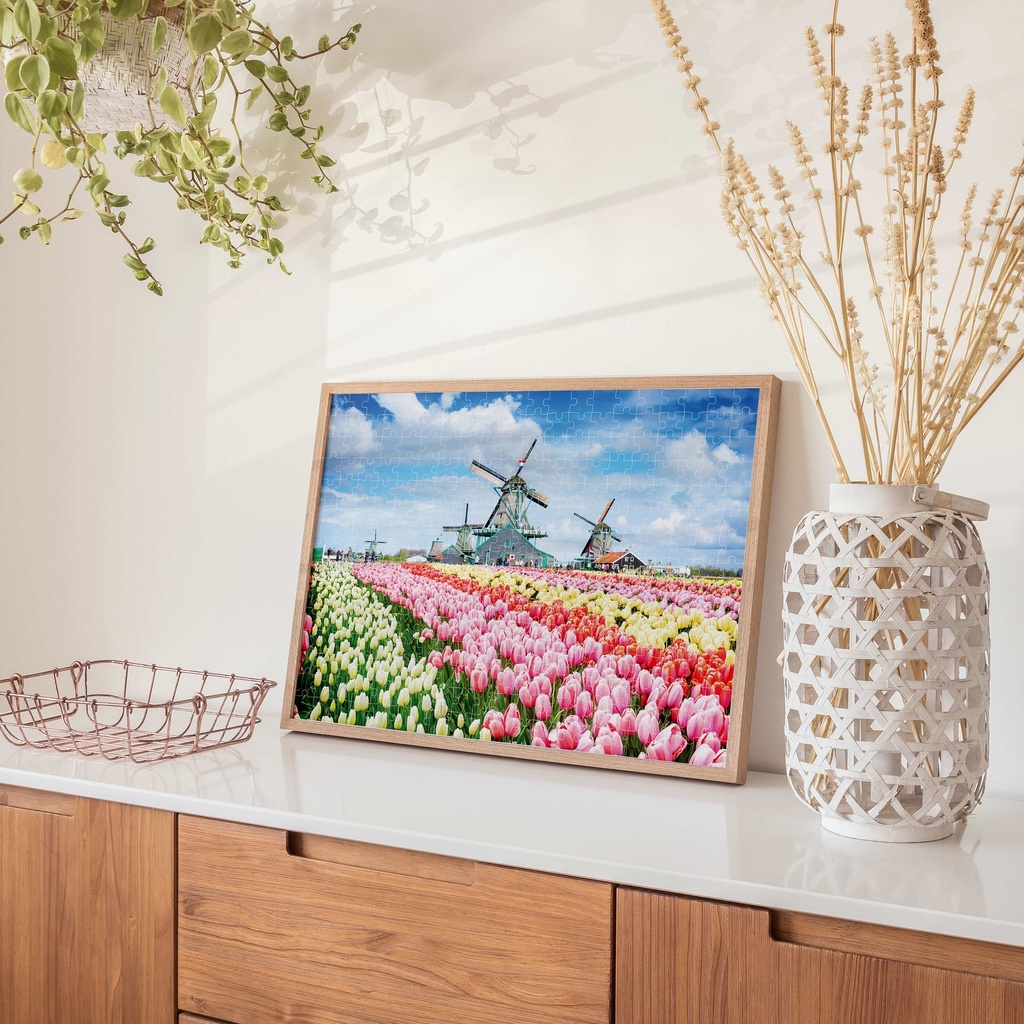 HINKLER Elevate Jigsaw Puzzle 300 Pieces - Windmills, Netherlands