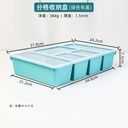 OVJ Plastic Desktop Organiser With Cover Yellow