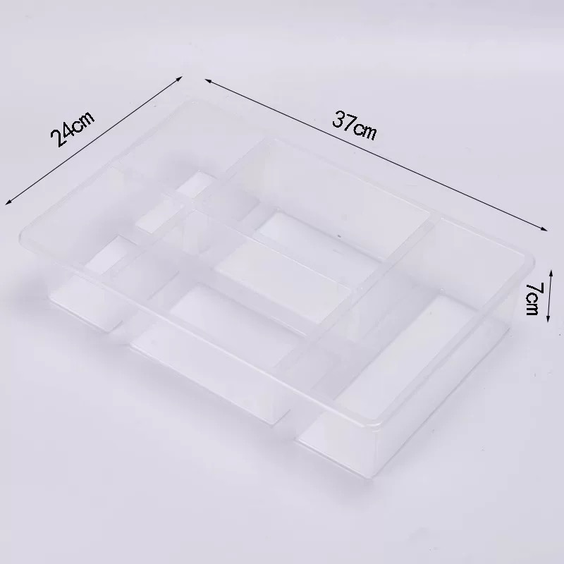 OVJ Plastic Desktop Organiser With Cover Yellow