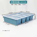 OVJ Plastic Desktop Organiser With Cover Yellow