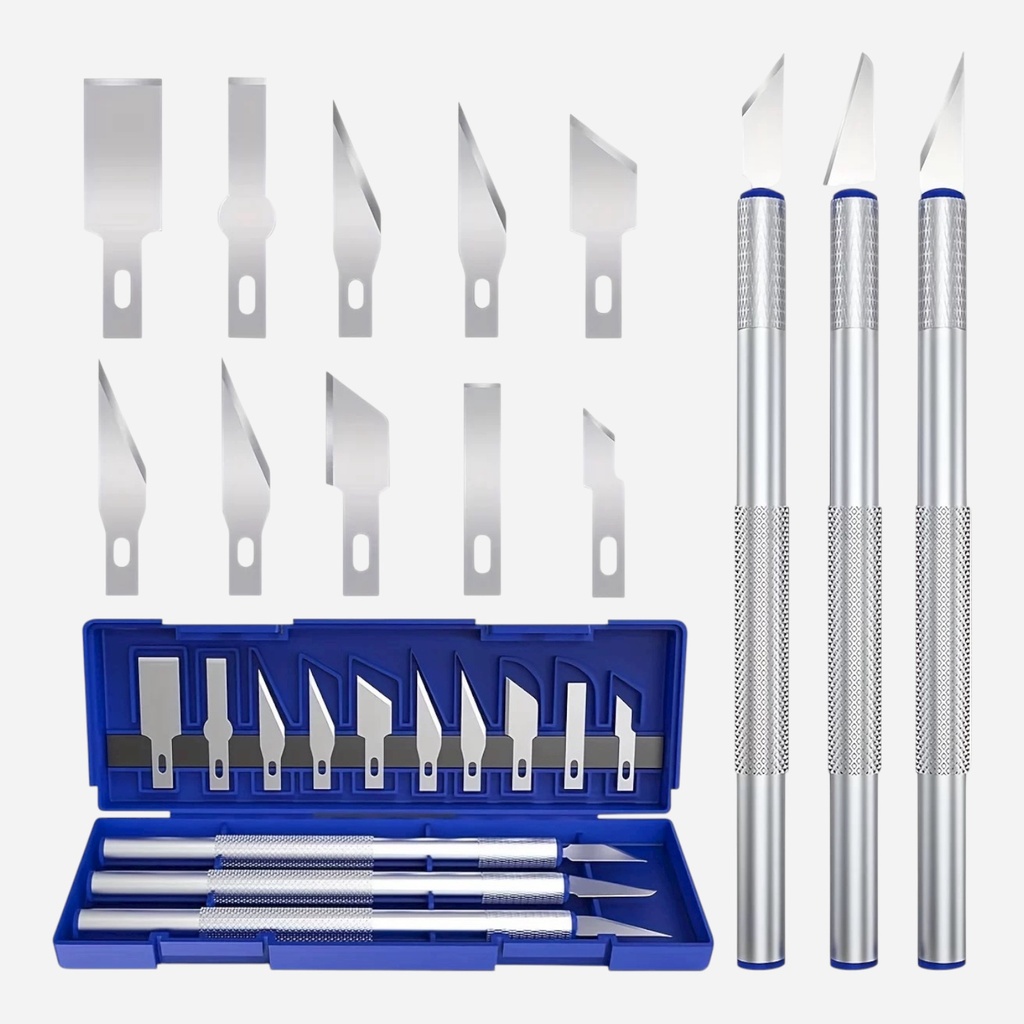 OVJ Aluminium Carving Knife Set x 13