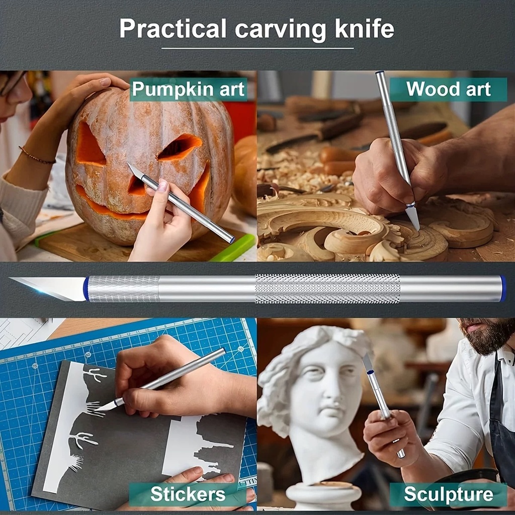 OVJ Aluminium Carving Knife Set x 13