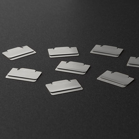 MIDORI Index Clip (S) Chiratto Silver x 8