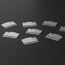 MIDORI Index Clip (S) Chiratto Silver x 8