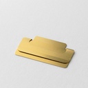 MIDORI Index Clip Chiratto Brass x 8