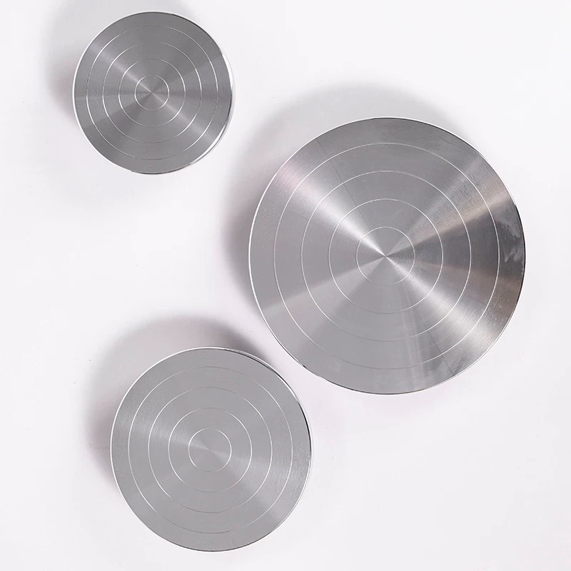 OVJ Potters Stainless Steel Turntable 30cm