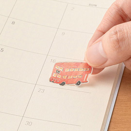 MIDORI Sticker Motifs Country UK