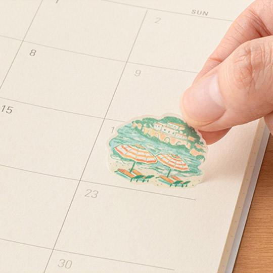 MIDORI Sticker Motifs Country Italy