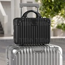 OVJ Plastic Suitcase 14" Black