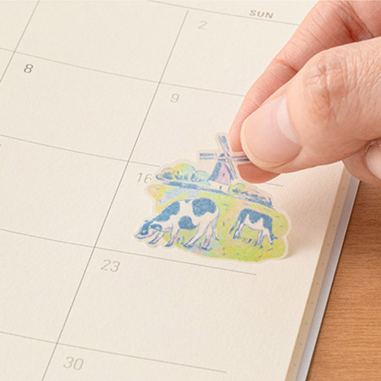 MIDORI Sticker Motifs Country The Netherlands