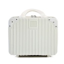 OVJ Plastic Suitcase 14" White