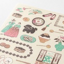 MIDORI Sticker Motifs Country South Korea