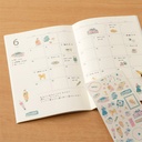 MIDORI Sticker Motifs Country Japan