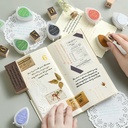 OVJ Teardrop Stamp Ink Pad Orange