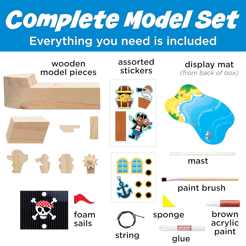 FAVER-CASTELL Creativity For Kids Buildeez! Easy Wooden Model Set