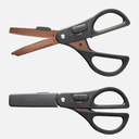 KOKUYO Hako Ake 2 Way Scissor Black