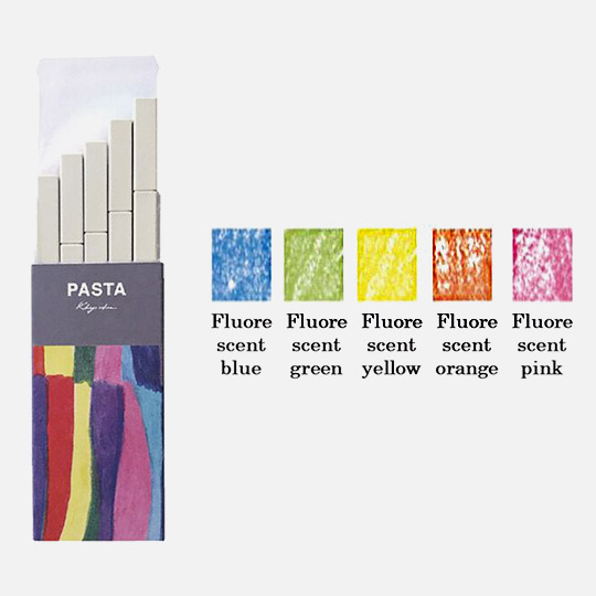 KOKUYO Pasta Fluorescent Marker Set x 5