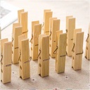 OVJ Bamboo Wooden Peg 60mm x 20