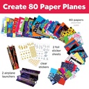 FABER-CASTELL Creativity For Kids Stunt Squadron Paper Planes