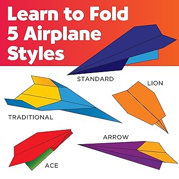 FABER-CASTELL Creativity For Kids Stunt Squadron Paper Planes