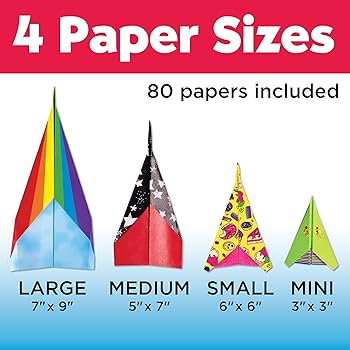 FABER-CASTELL Creativity For Kids Stunt Squadron Paper Planes