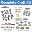 FABER-CASTELL Creativity For Kids Hide & Seek Dot A Rock