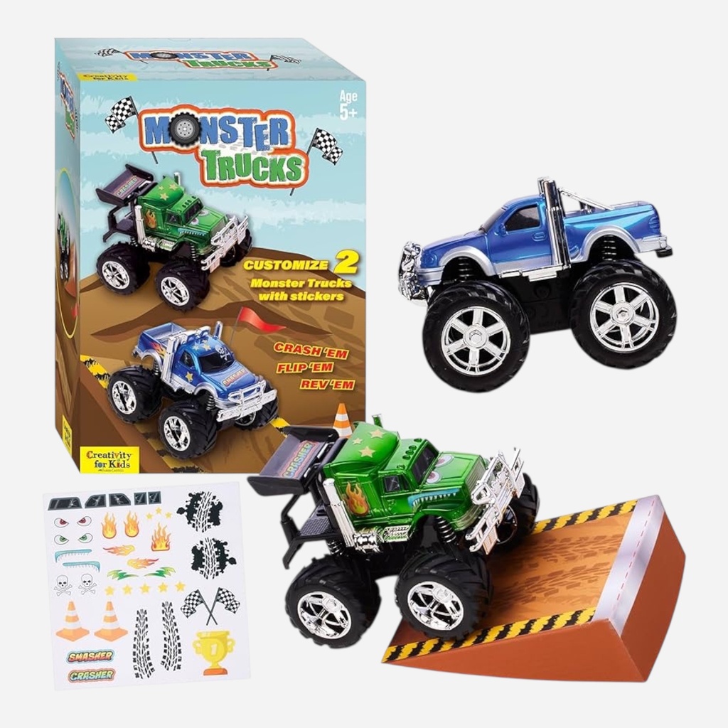 FABER-CASTELL Creativity For Kids Monster Trucks