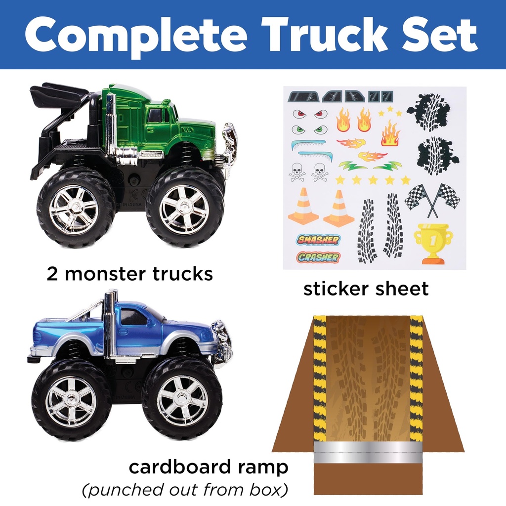 FABER-CASTELL Creativity For Kids Monster Trucks