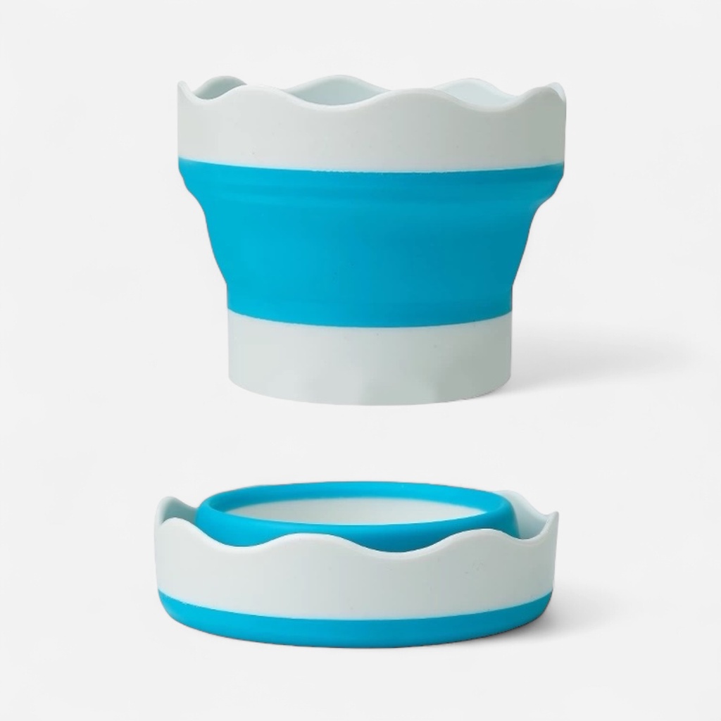 OVJ Silicone Folding Cup 8cm x 10cm Pink