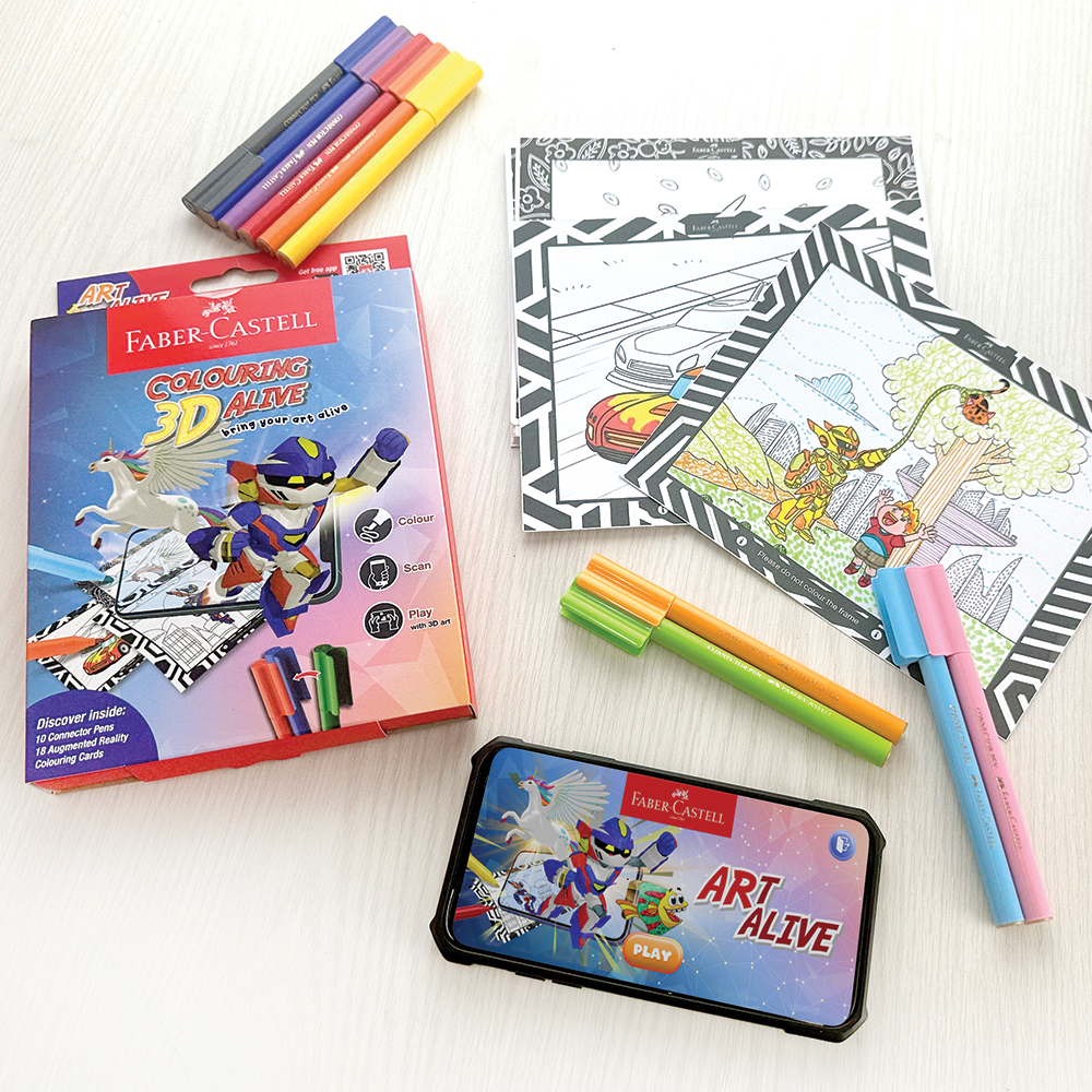 FABER-CASTELL Colouring 3D Alive