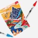 HERO Acrylic Paint Marker Twin Tip Set x 36