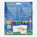 FABER-CASTELL Dino Colour Pencil Set x 24