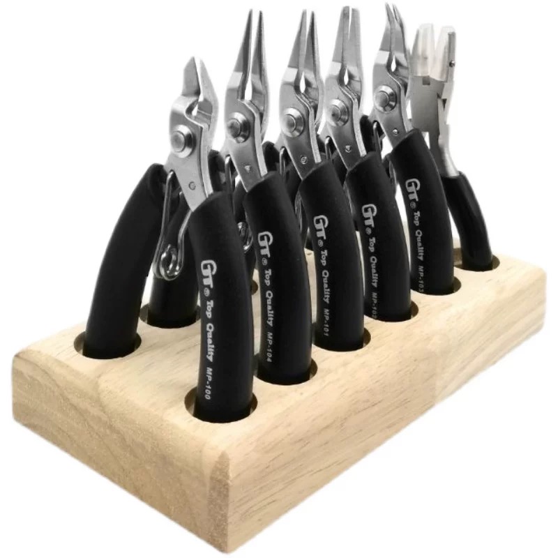 OVJ Wooden Plier Organiser 12-Hole