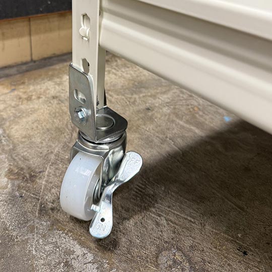 OVJ Boltless Shelf Caster Wheel Set x 4 (Shelves Not Included; Installation Included)