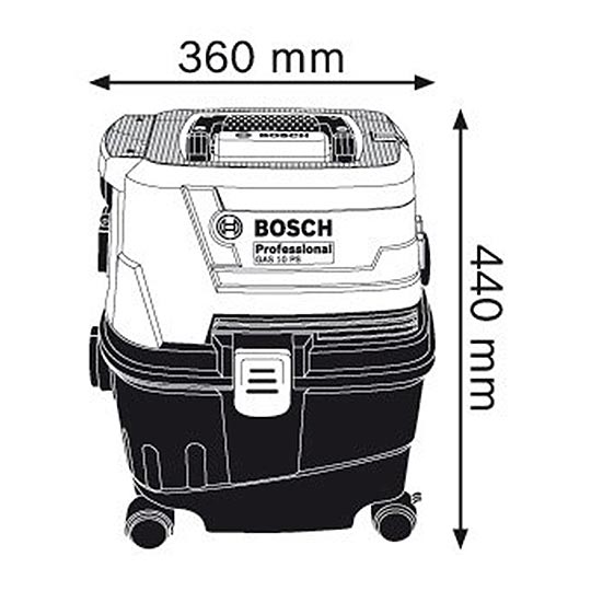 BOSCH GAS 15 Wet & Dry Vacuum Cleaner 1100W