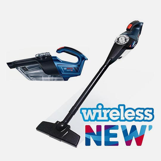BOSCH Aspiratore Cordless Vacuum Cleaner (Battery & Charger Not Included)